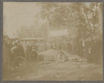 Auto speed trial accident, 1902