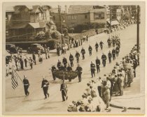 North Shore Veteran Firemen's Association procession, ca. 1920s