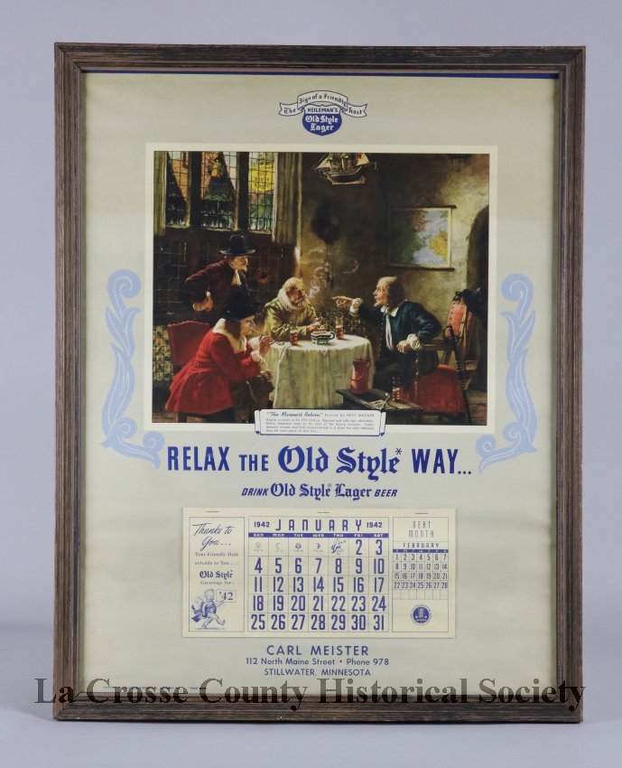Calendar - 2011.014.111 | La Crosse County Historical Society