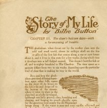 The Story of My Life by Billie Button