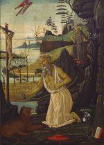 The Penitent Saint Jerome and Saint Francis in Landscape