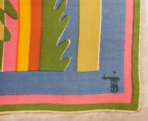 scarf with "The Brave Bulls" design