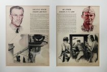 Life Magazine - "Sinking of the wasp: A Painting for Life by Tom Lea", Apri