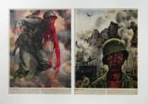 Life Magazine - "Peleliu: Tom Lea Paints Island Invasion", June 11, 1945