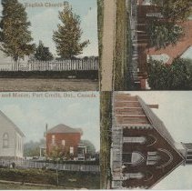 Postcard of Port Credit Chuches