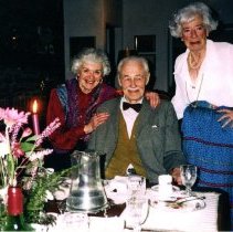 Dora, Geoffrey and Barbara Sayers Birthday