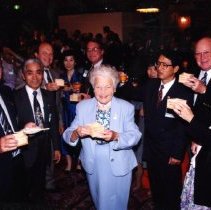 Mayor McCallion at reception in Kariya, Japan
