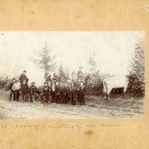 Sons of the Pioneers at Champoeg, c. 1900 - 1901