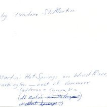 St. Martin's Hot Springs on WInd RIver