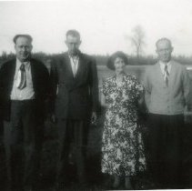 Effie Woodruff with Sons Clyde, Albert, and Edwin Woodruff