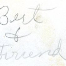 Albert "Bert" and Friend in Military Uniforms