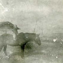 Clyde Woodruff on Horse