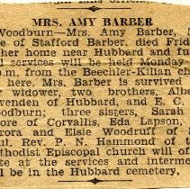 Obituarys for Hovenden/Woodruff Family Members