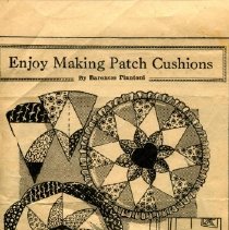 "Enjoy Making Patch Cushions"