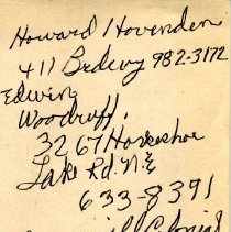 Effie Woodruff's Notes