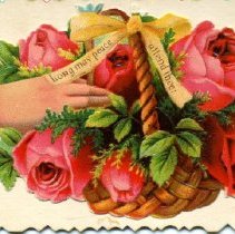 Mr. and Mrs. Amos Hovenden Name Card