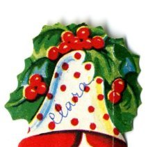 Gift Tag for Clara Woodruff