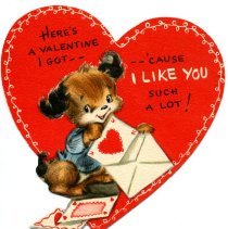 Valentine's Day Card to Grandma From Edwin Jr.