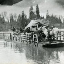 Hugh Gearin's Ferry on Willamette River
