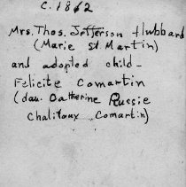 Marie and Felicite Hubbard