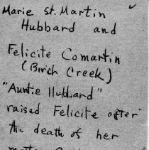 Marie and Felicite Hubbard