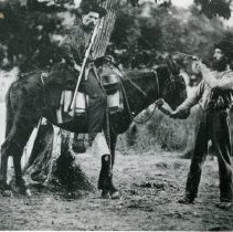 Louis II LaBonte on Horse