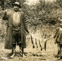 Frank Lambert and Harry Faber Fishing