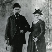 Dieudonne Manegre (?) and Amelia (Emelie) Pichette (?)