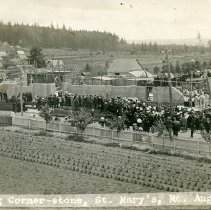 Laying the Corner-stone of St. Mary's