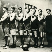Mt. Angel College Basketball Team, 1908