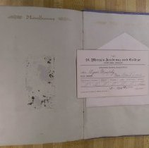 Agnes Murphy's Yearbook "The Girl Graduate", 1912