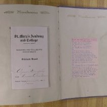 Agnes Murphy's Yearbook "The Girl Graduate", 1912