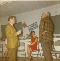 People at Christmas Season Party