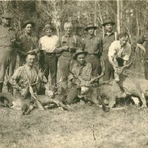 Deer Hunters with Dead Deer, Buschwald's Ranch, No date