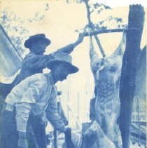 Marshall McCracken Skinning Deer, No date