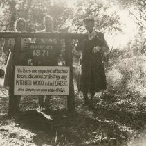 Petrified Forest Sign