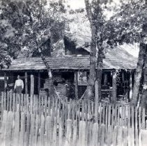 Man at Hunting Lodge at Big Buck Bend Ranch