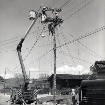 Utility pole work