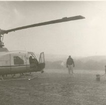 Helicopter in Fog
