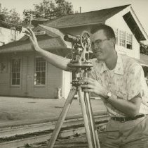 Paul Gilbert Working for Southern Pacific