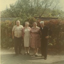 Lee, Wilma & Stanley Flickinger and Grandma Elva Scott