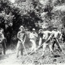 DeMolay Clean Up Oak Mound Cemetery