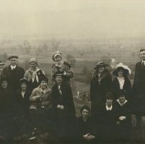 Early Healdsburg from Fitch Mountain
