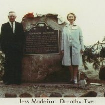 Jess Madeira Astronomical Observatory Monument