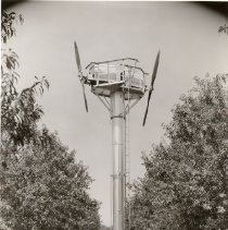 Wind Machine in Orchard