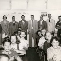 Teachers Visit Junior High School