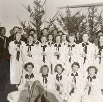 Federated Church Choir at Christmas Time
