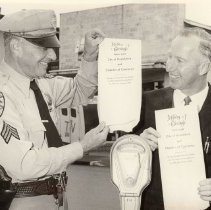 Holiday Bags Over Parking Meters