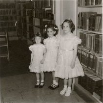 Three Girls in Library