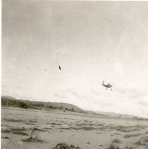 Plane above Athey Field